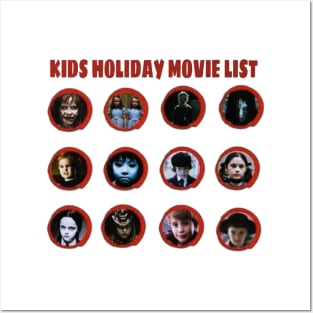 kids holiday movie list Posters and Art